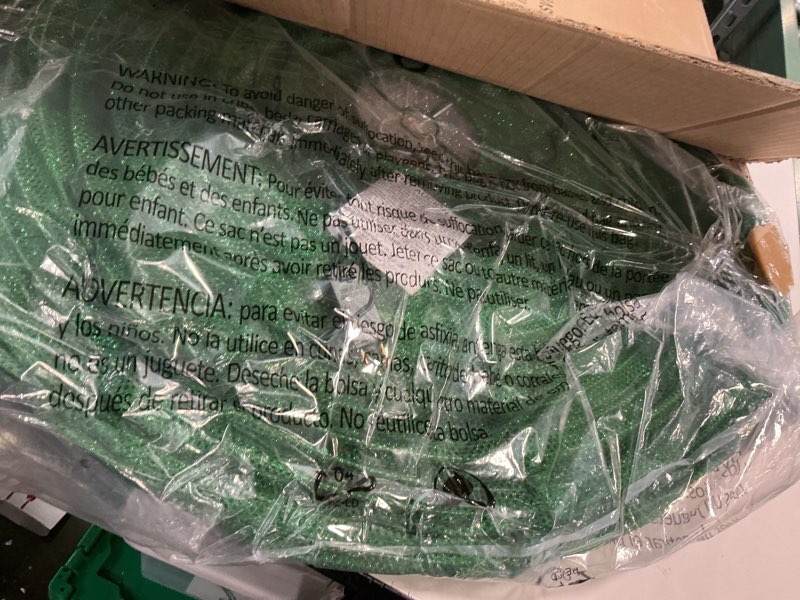 Condition photo showing New/Like New for Holiday Living 30-inch Pop Up Green Ornament Yard Decoration with 50 LED Lights