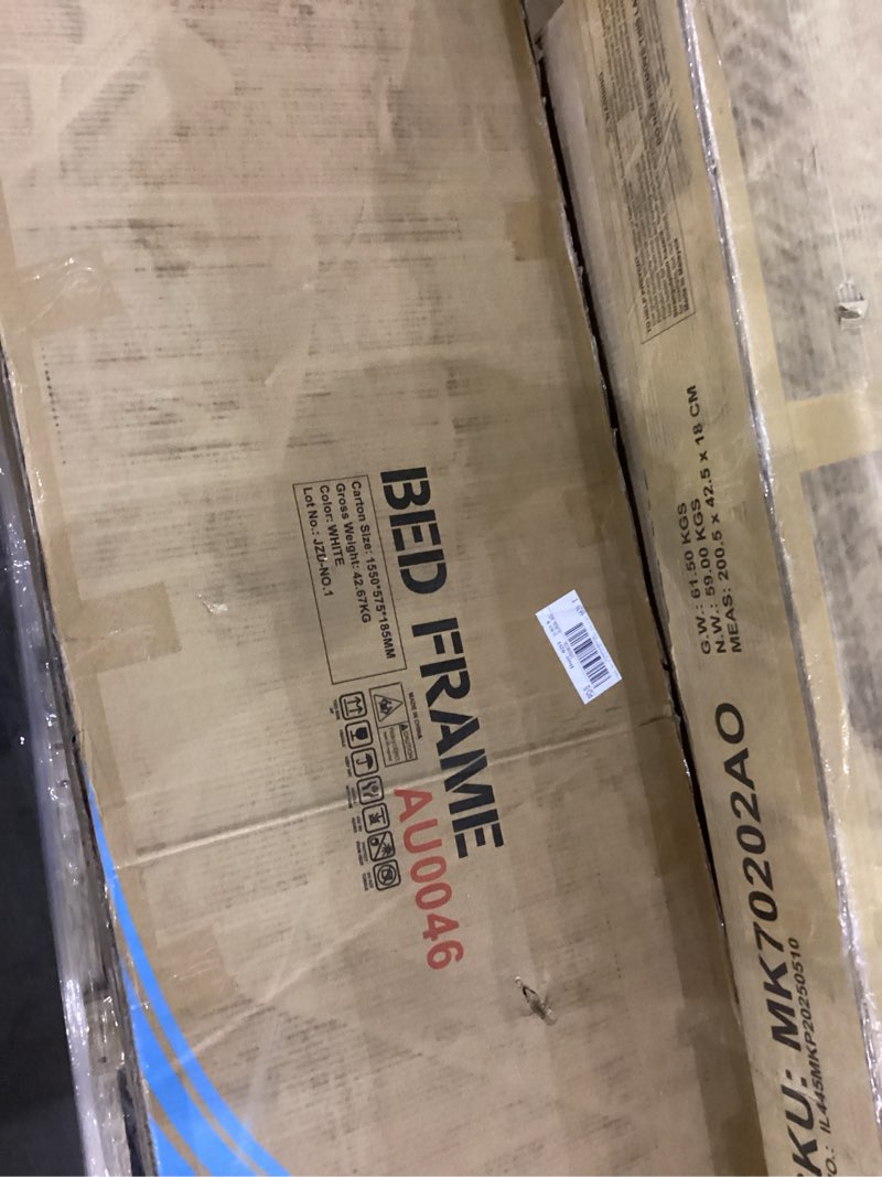 Condition photo showing As Is for Metal bed frame