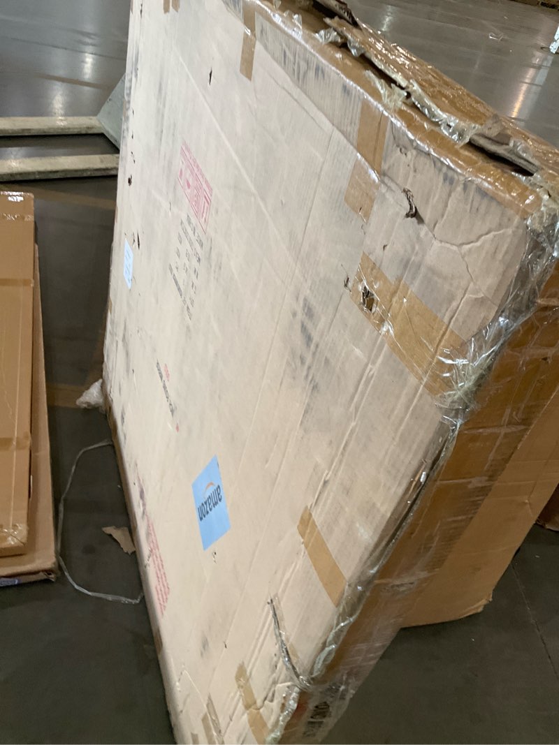 Condition photo showing Good Condition for 48 inch large round mirror gold, metal framed oversized bathroom wall circle mirror | huge modern vanity mirror, bathroom mirrors for over sink, bedroom, living room, decor entryway