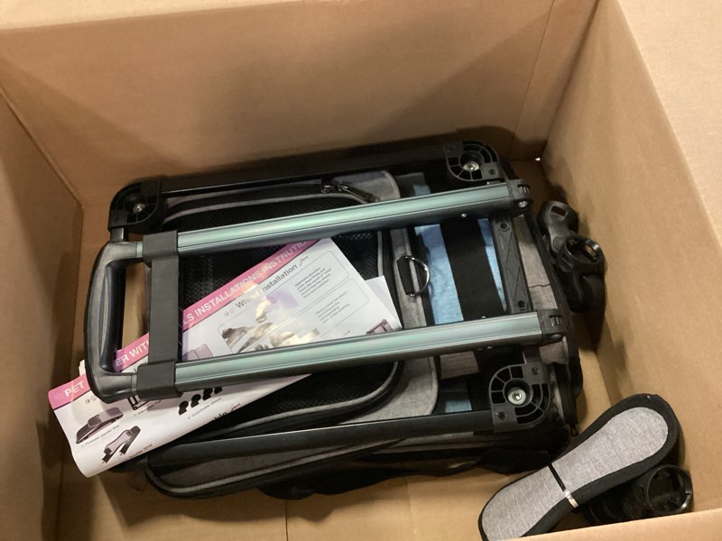 Condition photo showing Good Condition for Pet Carrier with Wheels for Cat and Small Dogs: Expandable Airline Approved Rolling Cat Carrier - Cat Carrier Soft for Pets Under 25lbs Travel Plane Trip