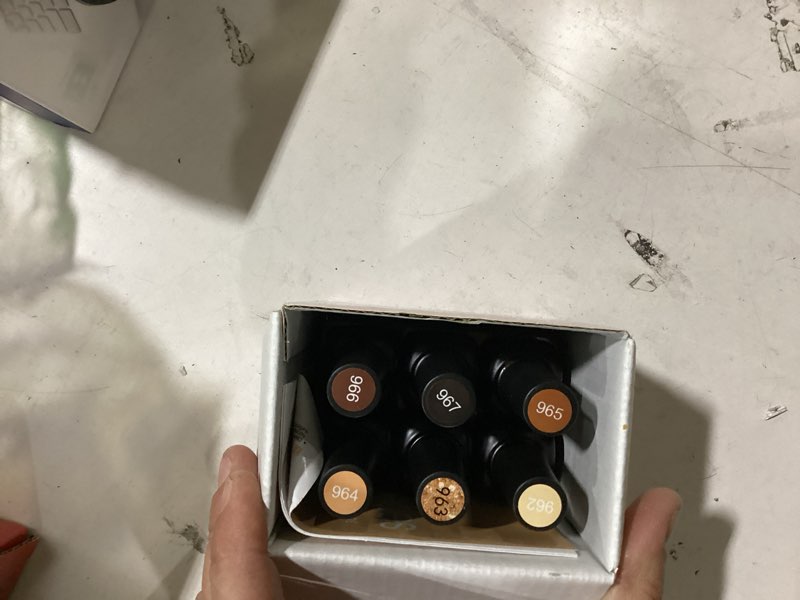 Condition photo showing New/Like New for beetles gel polish set- 6 colors popular nude gel polish all seasons skin tones pink neutral brown gel polish kit, soak off led gel nail kit manicure diy home
