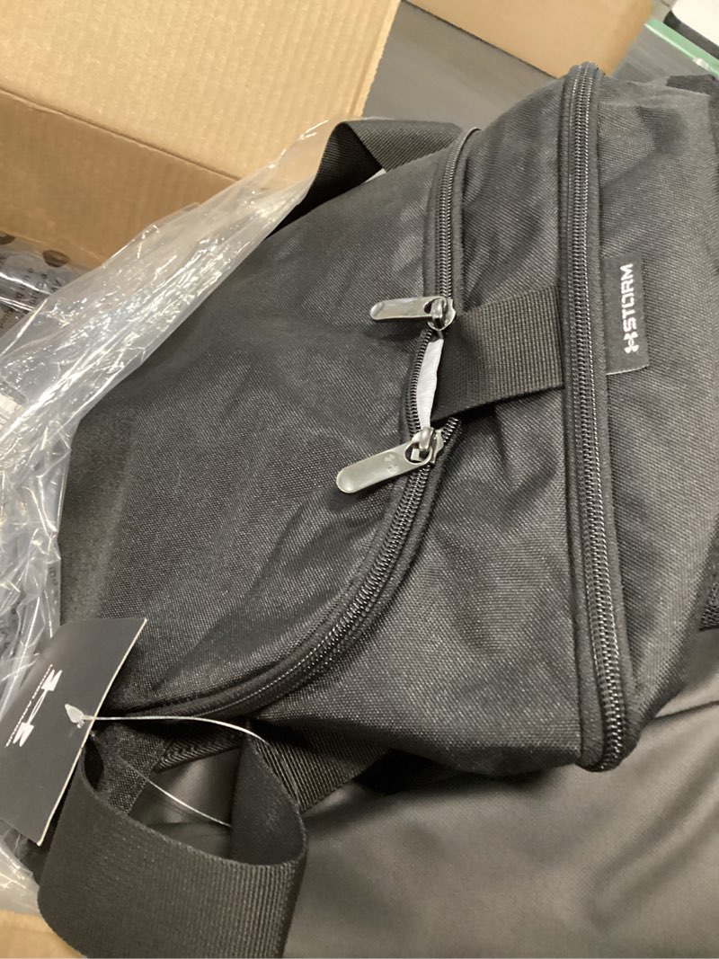 Condition photo showing Good Condition for Under Armour Unisex-Adult Undeniable 5.0 Duffle Large (101L) Black (001)/Metallic Silver