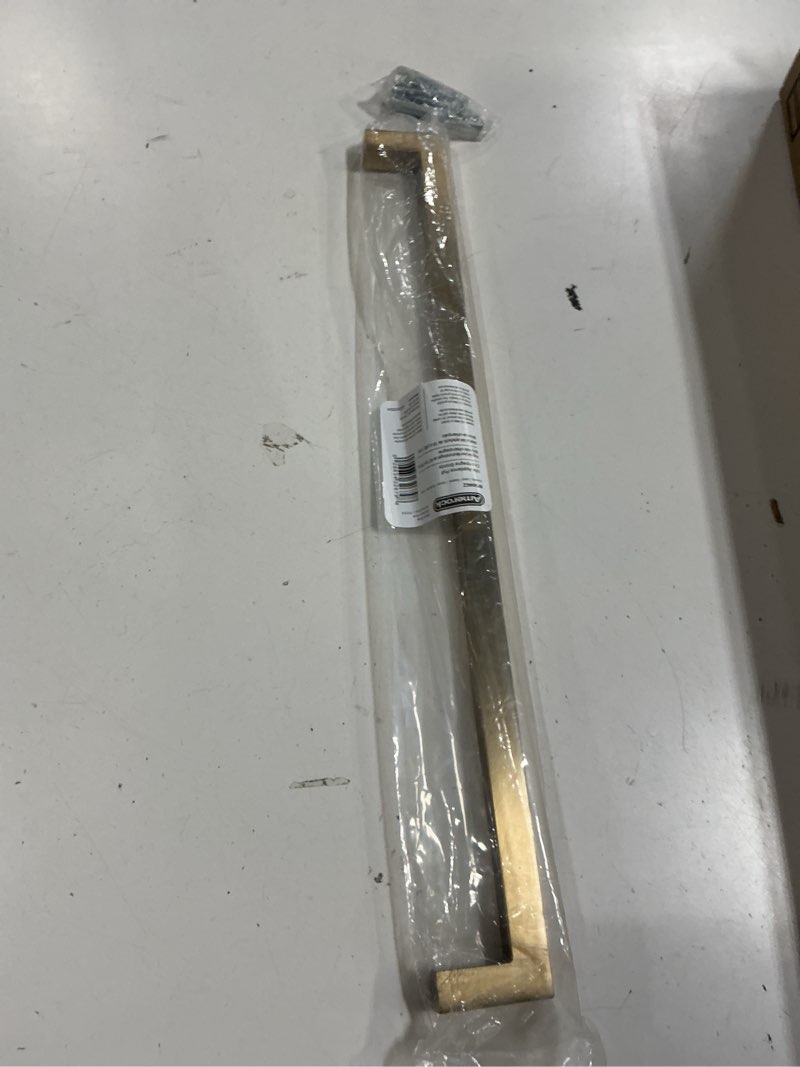 Condition photo showing Good Condition for amerock bp54046cz | champagne bronze appliance pull | 18 inch (457mm) center-to-center cabinet handle | monument | furniture hardware 18 in (457mm) center-to-center champagne bronze