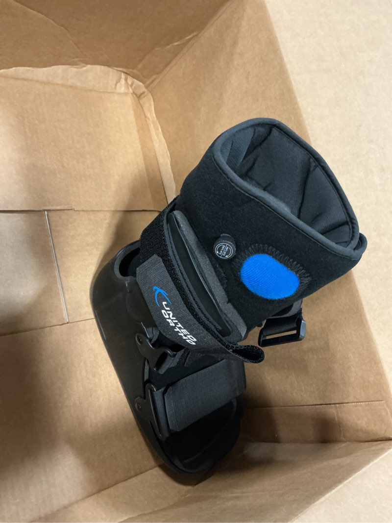 Condition photo showing Good Condition for united ortho short air cam walker fracture boot, small, black