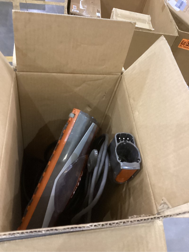 Condition photo showing Good Condition for Shark Rocket Ultra-Light Corded Bagless Vacuum for Carpet and Hard Floor Cleaning with Swivel Steering (HV301), Gray/Orange