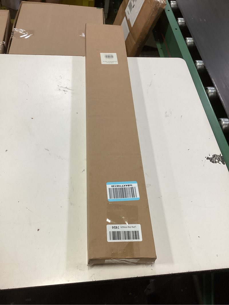 Condition photo showing New/Like New for lazblinds no tools no drill cordless cellular shades, top down bottom up (tdbu) honeycomb shades for home, blackout light blocking thermal insulation blinds for windows, 31" w x 48" h, white blackout - white 31" w x 48" h