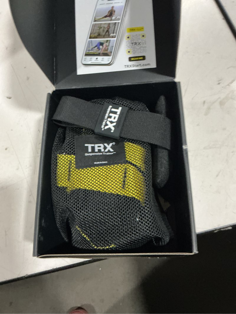 Condition photo showing Good Condition for trx all-in-one home gym system – complete suspension training kit for strength training, hiit & full-body workouts at home or outdoors, includes indoor & outdoor anchors