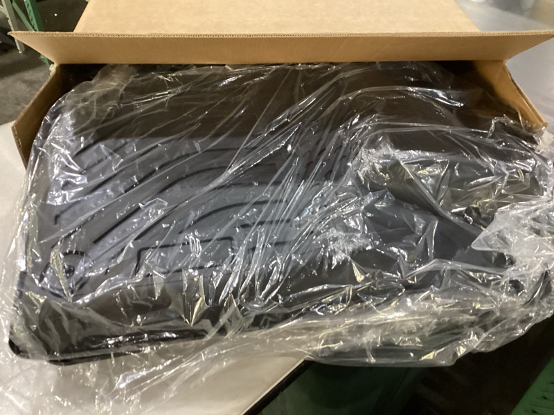 Condition photo showing New/Like New for Binmotor-Floor Mats & Cargo Liner for Jeep Grand Cherokee L 2021-2025 (Only for 6 Seater Without Center Console), TPE All Weather Car Mats for Jeep Grand Cherokee L Accessories Custom Fit 11) Car Mats for Jeep Grand Cherokee L 6 Seats(2021-2025)