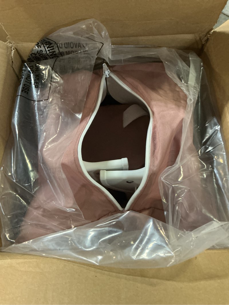 Condition photo showing Good Condition for baby delight lunaire full size crib | breathable mesh baby crib | tool-free assembly baby bed | 100% gots certified organic cotton fabric | organic rose
