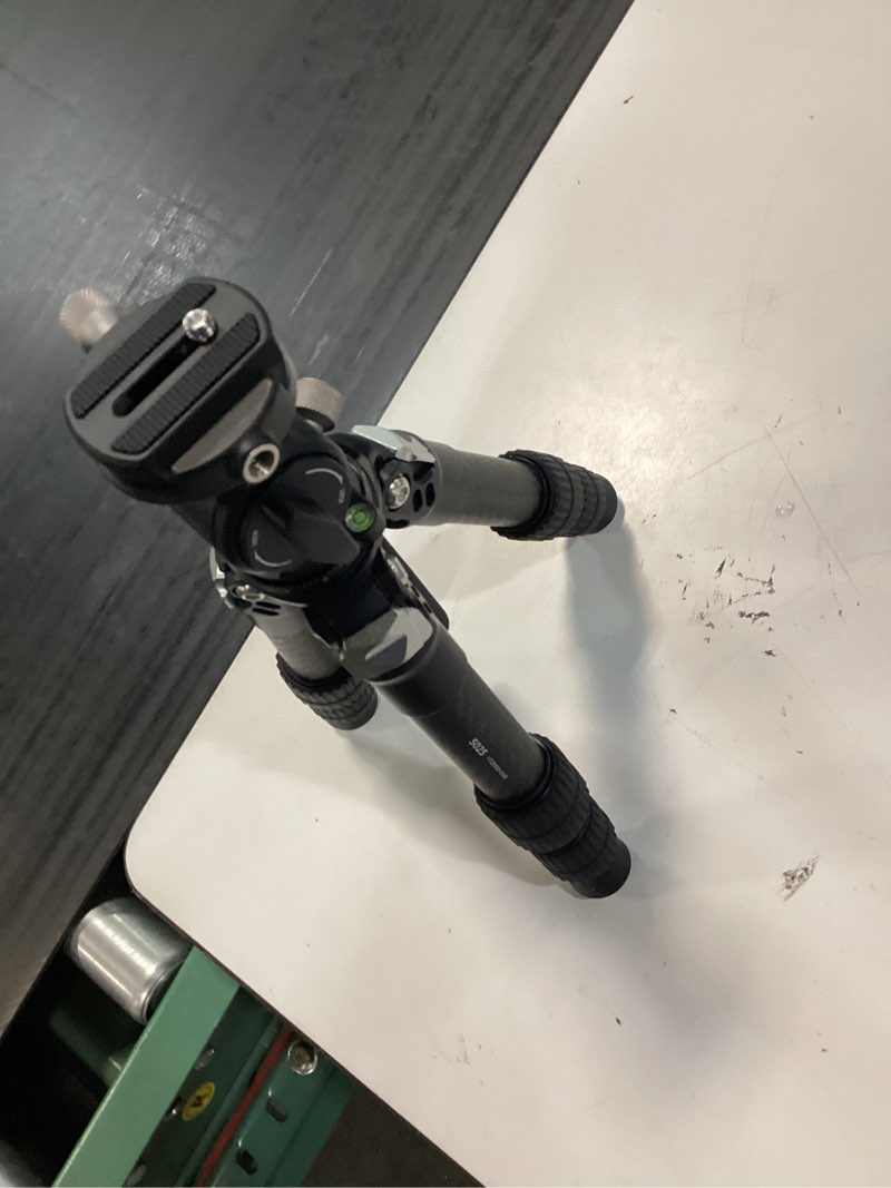 Condition photo showing Good Condition for smallrig portable carbon fiber tabletop tripod kit, 17'' compact mini desktop tripod with video head high load-bearing, built-in qr plate for arca, max load 3kg / 6.6lb for cameras, dslr
