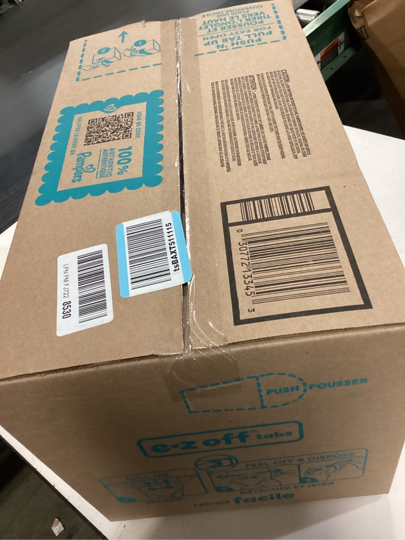 Condition photo showing New/Like New for Pampers Diapers - Swaddlers 360° - Size 5, 116 Count, up to 100% Leakproof Comfy Dry Fit, Designed for Easy Changes, Pull On Baby Diaper (Packaging May Vary) Size 5 116