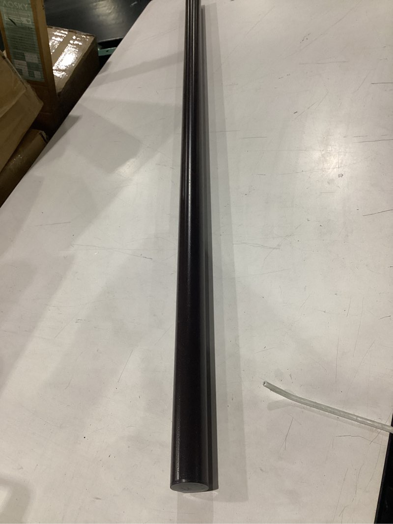 Condition photo showing Good Condition for 1 pack 1.5'' dia umbrella replacement lower pole, heavy steel patio umbrella bottom pole replacement, 1.7 mm thickness, no bullet buckle outdoor brown 42.5''