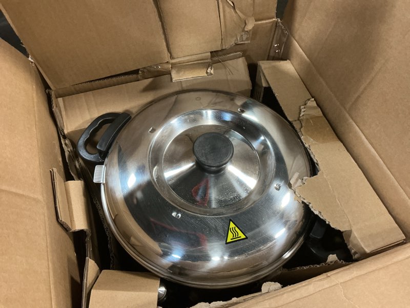 Condition photo showing Good Condition for commercial coffee urn 100 cup/15l coffee dispenser with upgraded percolator, 304 stainless steel hot water urn beverage dispenser with keep warm mode, large coffee maker for catering party