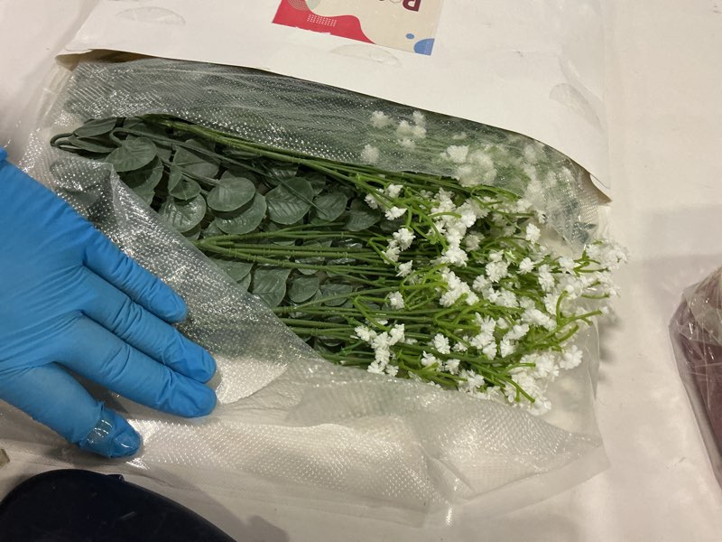 Condition photo showing Good Condition for DomeStar 20PCS Mixed Babys Breath and Eucalyptus Stems, Artificail Flower Bouquet Floral Arrangement for Vase Fillers Table Centerpieces Home Party Wedding Decoration
