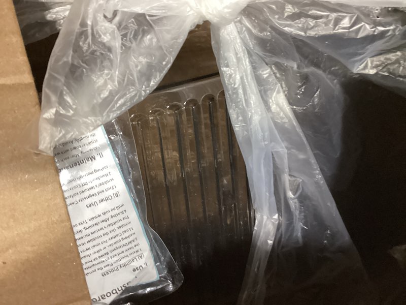 Condition photo showing Good Condition for 19 Inch Large Washboard For Hand Washing Clothes Basin With Washing Board For Laundry Wash Board For Laundry Laundry Washboard For Hand Washing Clothes Pants Towels Socks Etc (Transparent Gray)