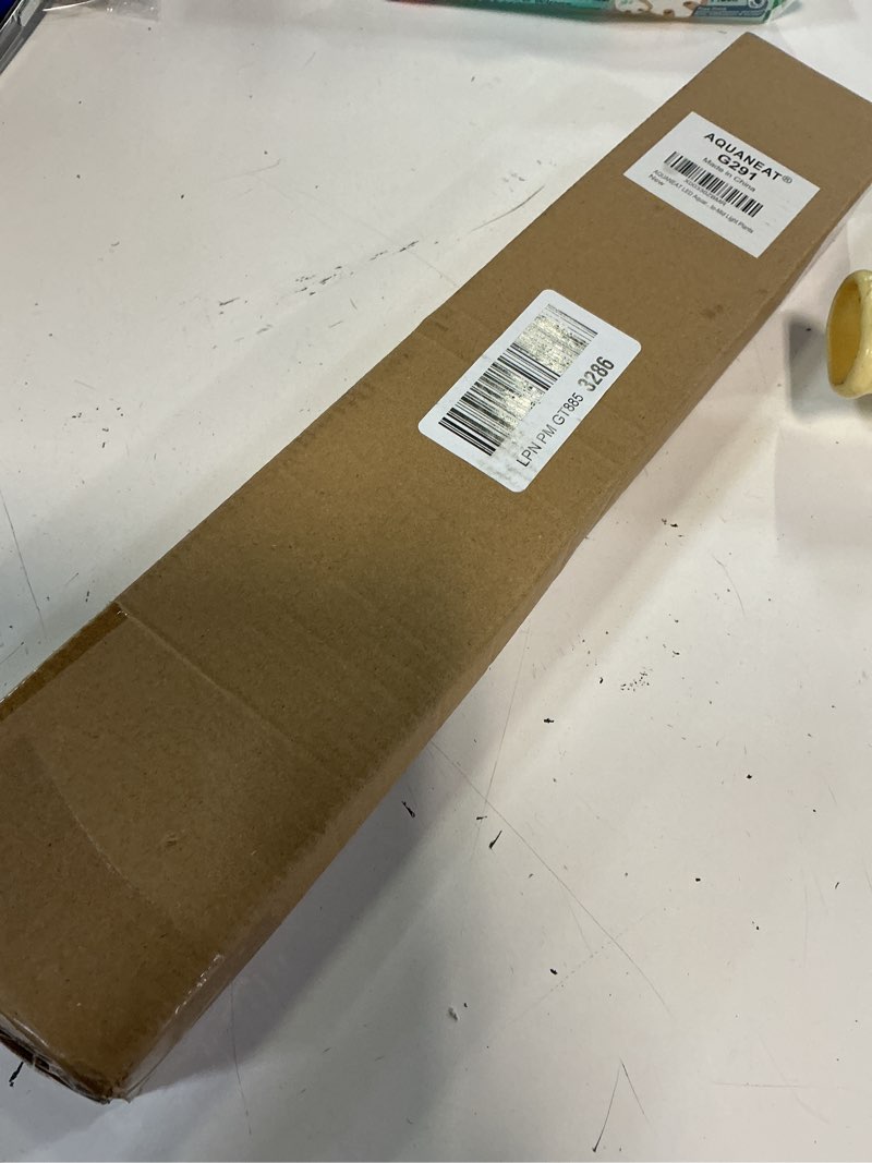Condition photo showing New/Like New for aquaneat led aquarium light for 18 to 24 inch fish tank, auto on off with timer, full spectrum, adjustable brightness, daylight moonlight mode, for fresh water low-to-mid light plants 18"-24"