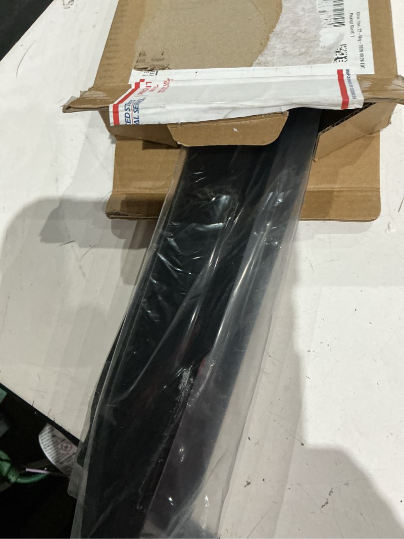 Condition photo showing As Is for kpy rain guards fit for 2021-2026 kia seltos, out-channel window visors vent wind deflectors 4pc, car accessories for 21-26 seltos 2021-2026 seltos