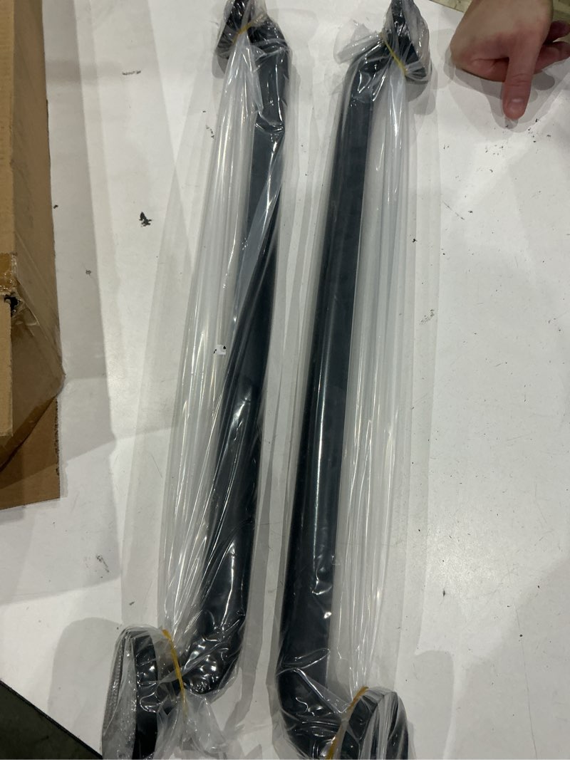 Condition photo showing Good Condition for 24" black grab bar for shower, 2 pack | 304 stainless stee, all-welded 1.25" tube, ada 500lbs support, wall mount safety handrail for seniors & handicap black 24 inch (pack of 2)