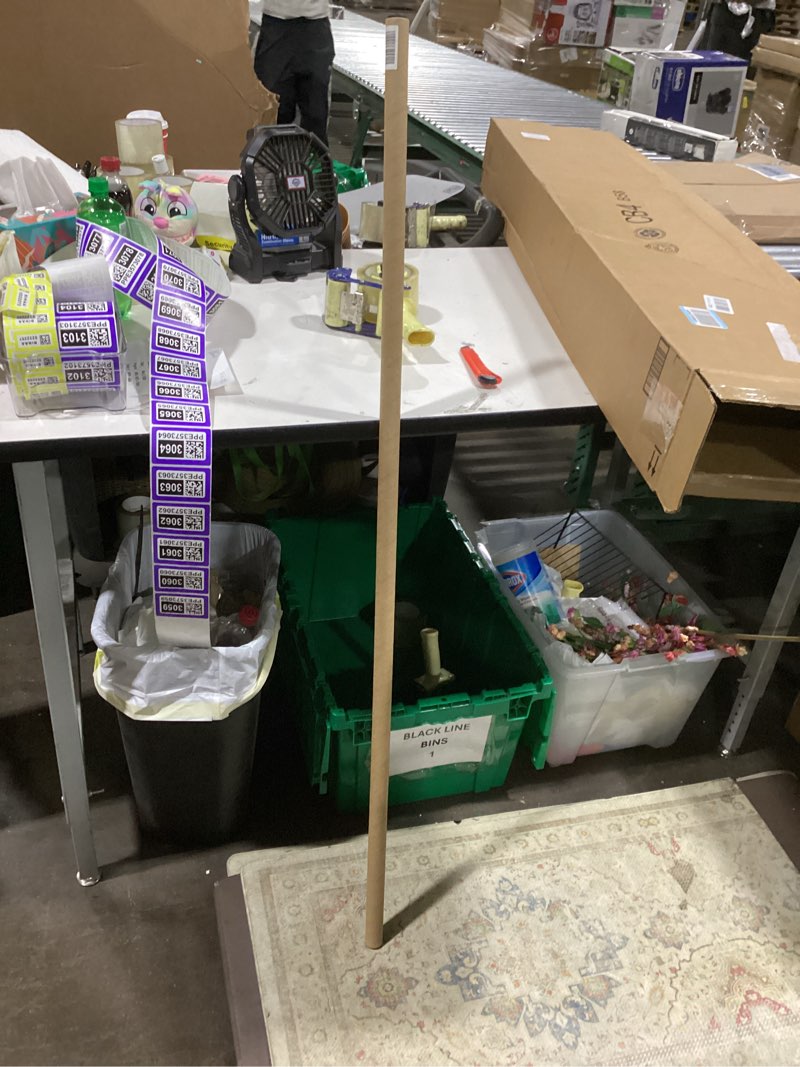 Condition photo showing New/Like New for flexible installer drill bit for pulling wires through walls ceilings and sidewalks, 54-inch long, 3/4-inch auger with a fish eye hole and screw point, 1/4" 3-flat anti-slip shank. 3/4” 54”