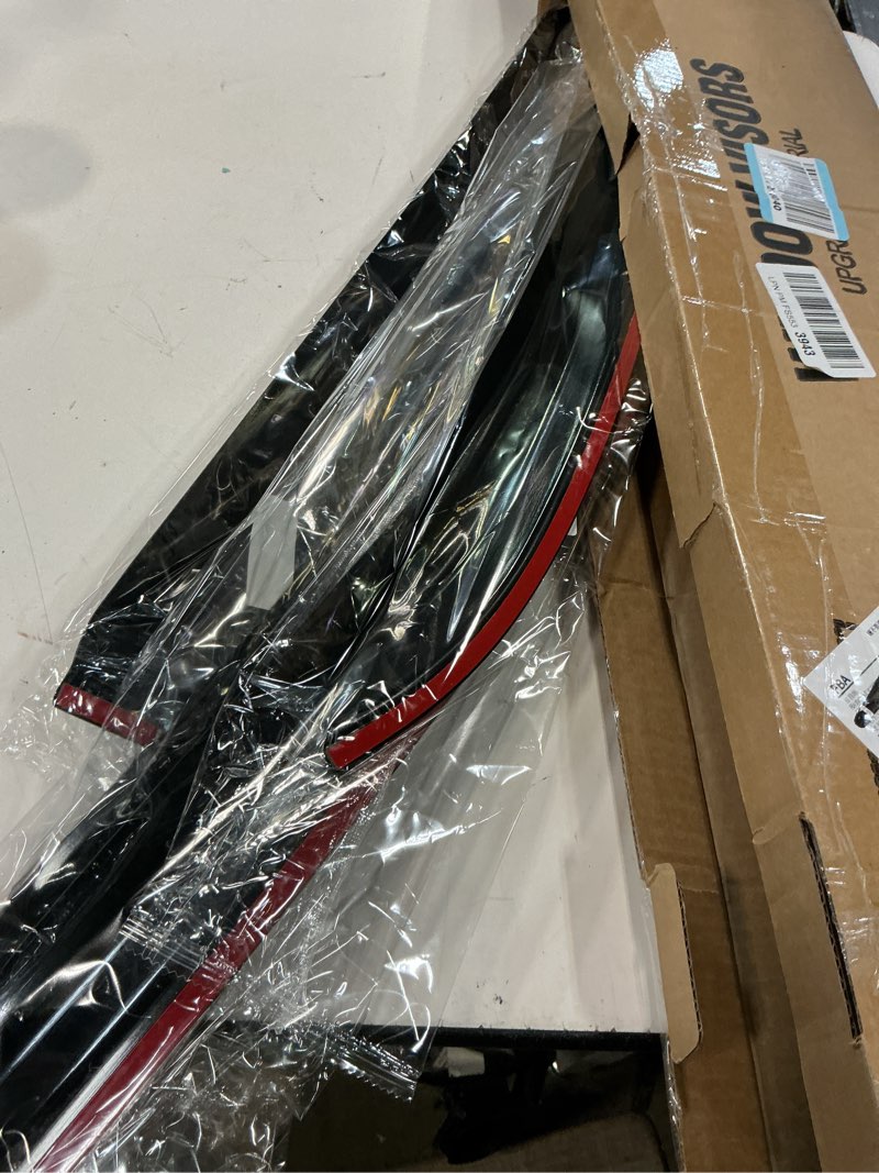 Condition photo showing New/Like New for window visors rain guards shield for 2003-2007 honda accord, out-channel window vent wind deflectors visors shades for honda accord 03 04 05 06 07