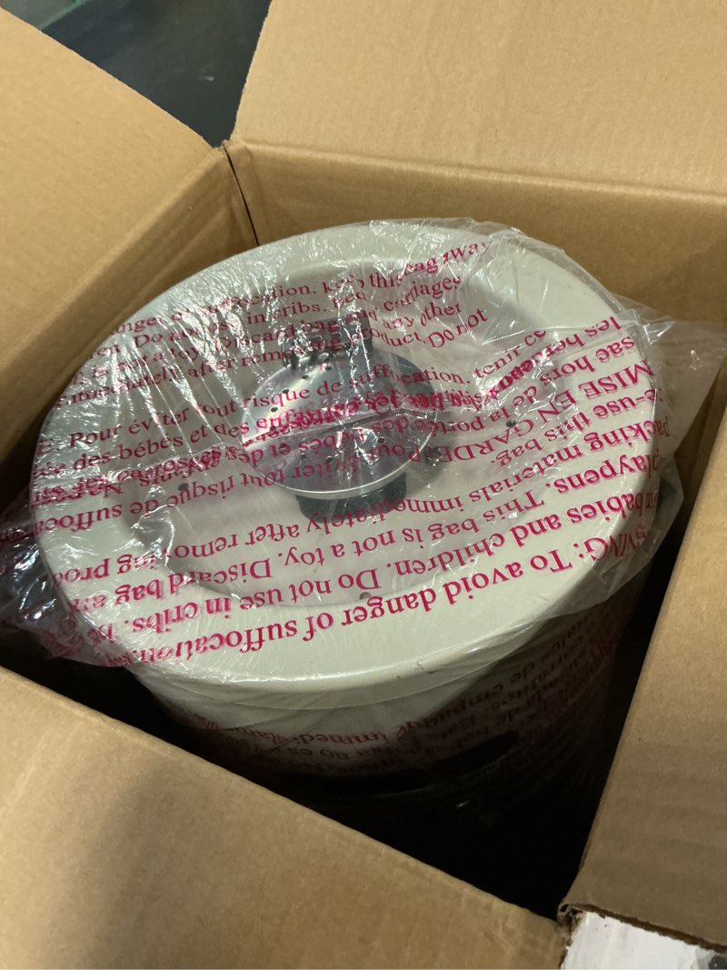Condition photo showing New/Like New for 1lb round lp column tabletop fireplaces tan - room essentials™