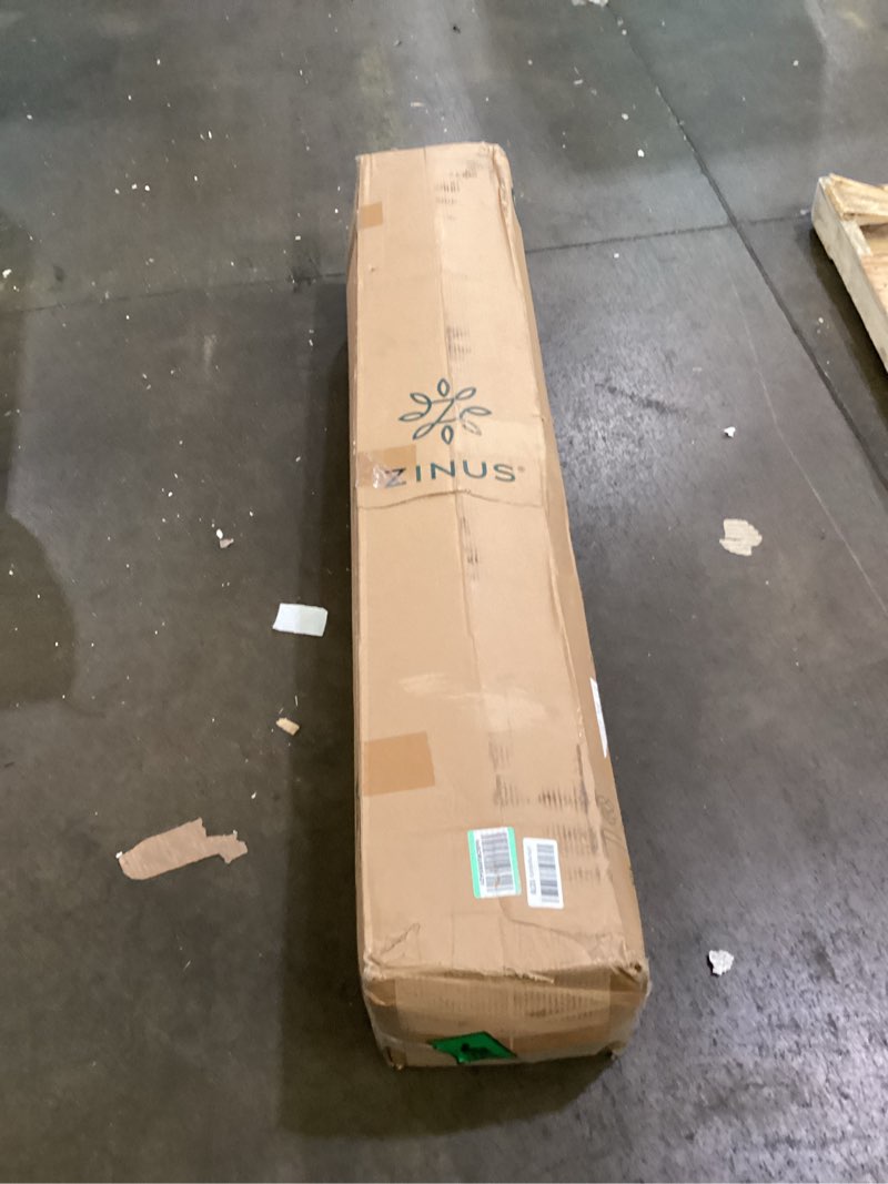 Condition photo showing New/Like New for zinus 10 inch queen cooling essential memory foam mattress [newversion], fiberglass free, medium feel, breathable cooling layers, certified safe materials white queen 10" cooling (new box)