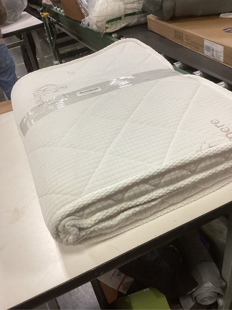 Condition photo showing As Is for Pack and Play Mattress (38 “x26 ”x1.5),Skin Friendly Fabric, Soft, Breathable and Quiet, Provides Baby Friendly Support and Helps Healthy Spine Development,Pack and Play Topper.
