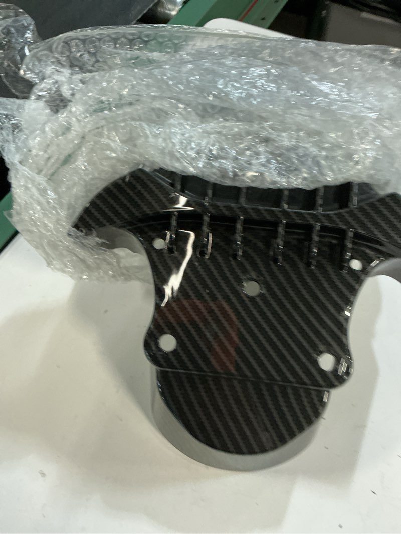 Condition photo showing Good Condition for moku carbon fiber motorcycle front fender fit for 2022 yamaha zuma125 carbon fiber-front fender