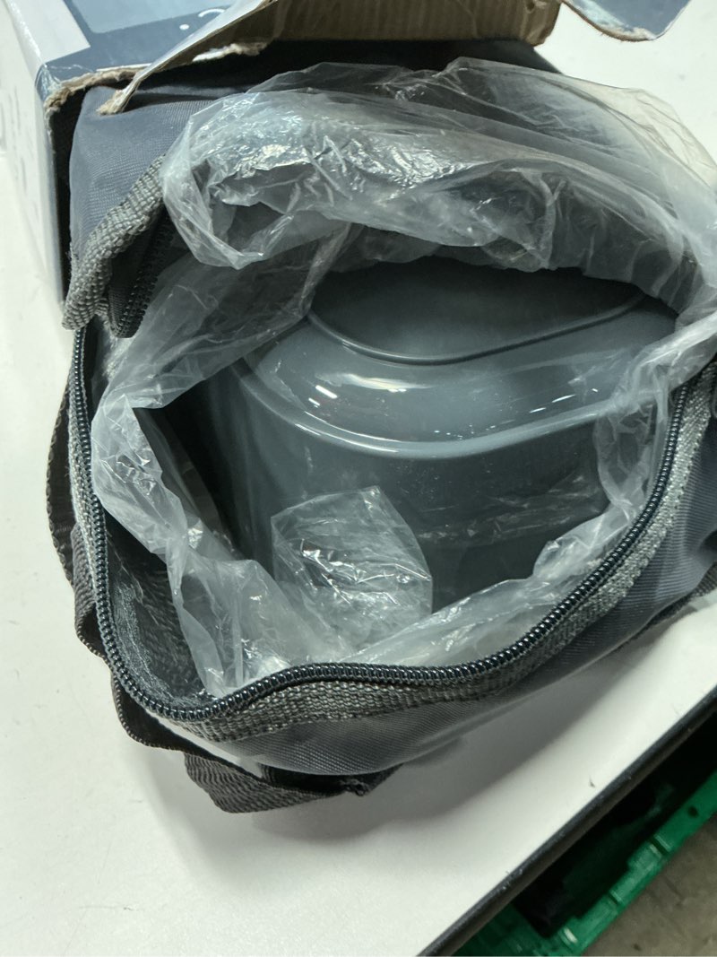 Condition photo showing Good Condition for electric lunch box food heater 3 in 1 portable warmer leakproof heated box for adults, heating microwave for car/home with 2 removable stainless steel container, 12v/24v 110v gray-2 container