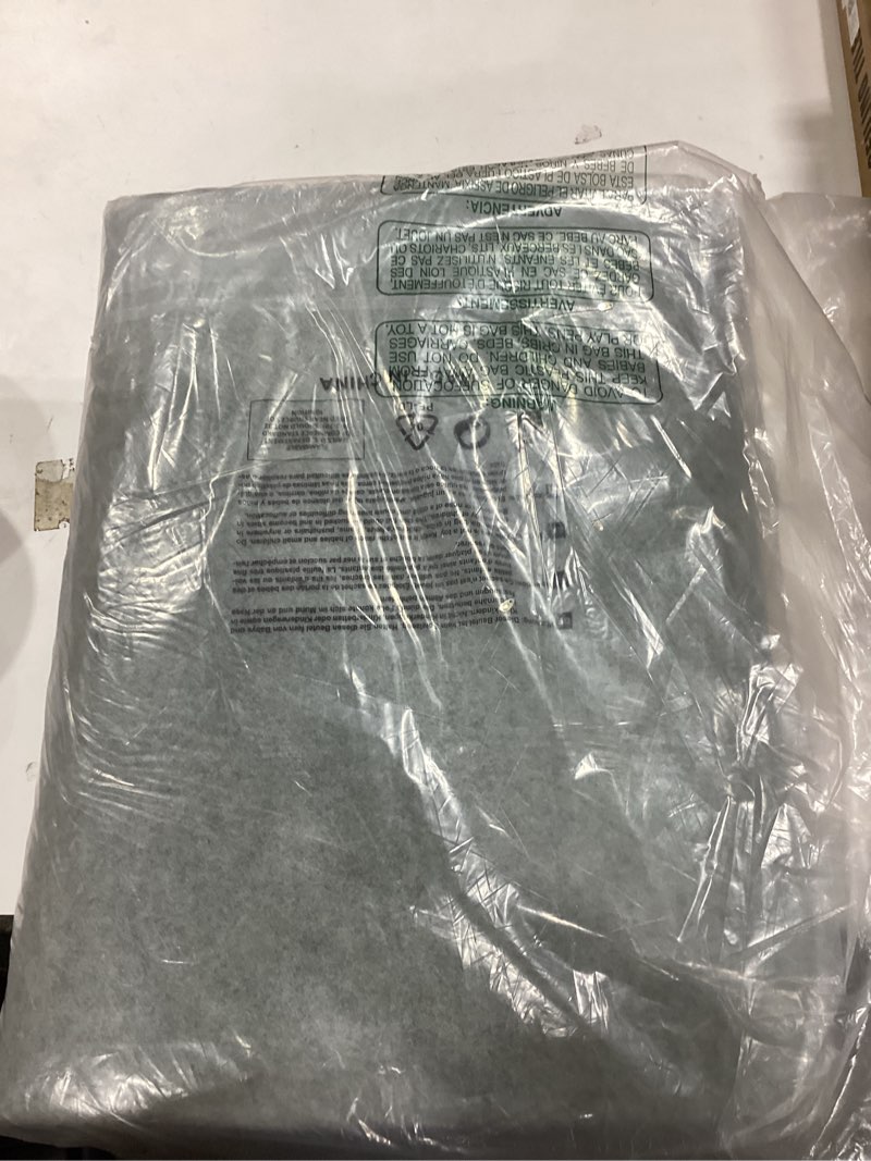 Condition photo showing As Is for Non-Slip Cushioned Rug Pad For Area Rugs Protects Floors Various Sizes