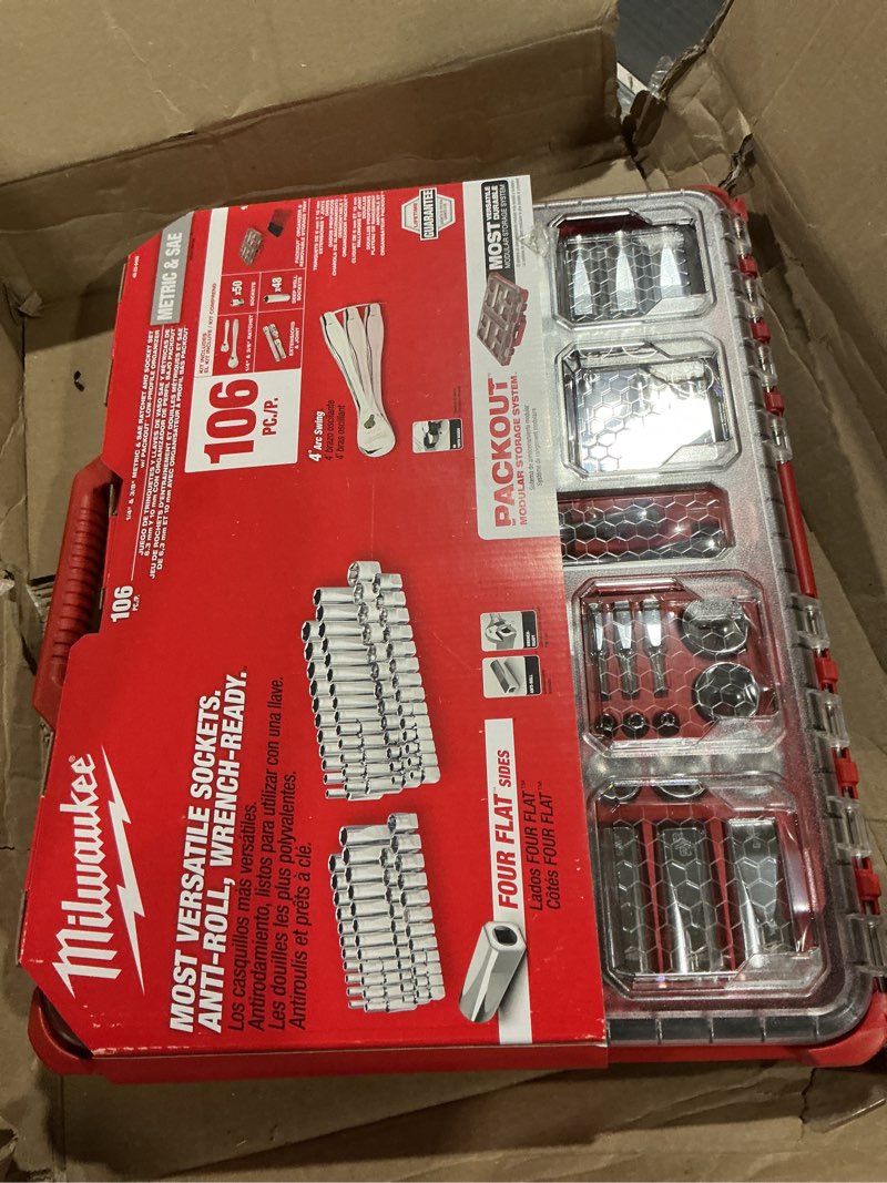 Condition photo showing Good Condition for SWANLAKE 20PCS Power Nut Driver Set for Impact Drill, 1/4” Hex Head Drill Bit Set SAE and Metric