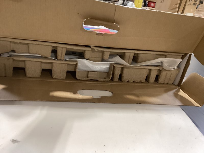 Condition photo showing Good Condition for dell 27 plus 4k usb-c monitor - s2725qc - 27-inch 4k (3840 x 2160) 120hz 16:9 display, amd freesync premium, srgb 99%, integrated speakers, 1500:1 contrast ratio, comfortview - ash white 27 inches s2725qc usb-c
