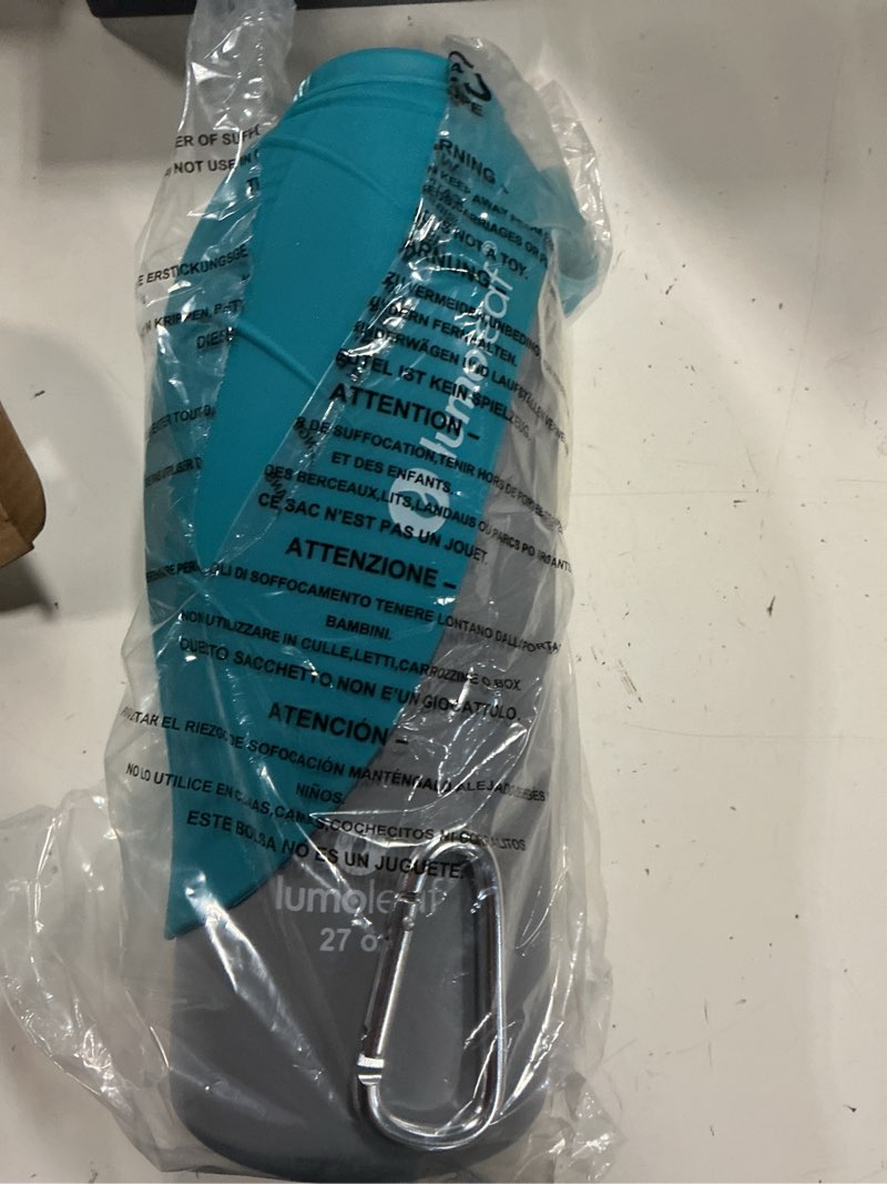 Condition photo showing Good Condition for lumoleaf insulated dog water bottle 27 oz stainless steel - keep water cool or warm, portable pet water bowl for travel, wide mouth for easy ice filling & cleaning blue 27 oz