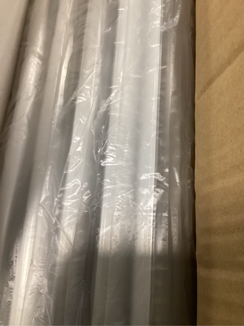 Condition photo showing New/Like New for 25-Pack T8 LED Bulbs 4 Foot Tube Light, 4ft LED Shop Garage Warehouse Light, 20W 5000K 2600LM Daylight White, Fluorescent Lights Tube Replacement, Ballast Bypass, Dual-end Powered, Clear Cover