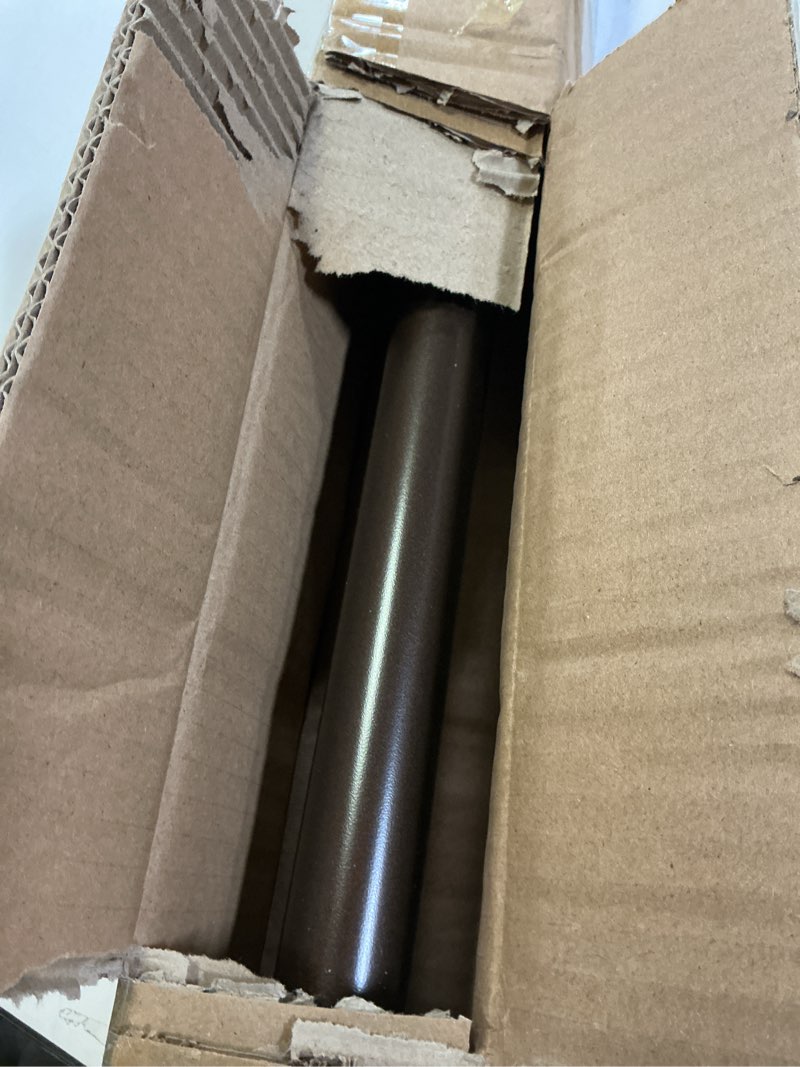 Condition photo showing Good Condition for Heavy Duty Curtain Rods,1 1/4" Large Diameter Premium Nonadjustable Curtain Rod,42in/3.5ft Custom Window Treatment Rods with Durable Aluminum Brackets and End Caps,Dark Bronze Finish Dark Bronze 42in/3.5ft