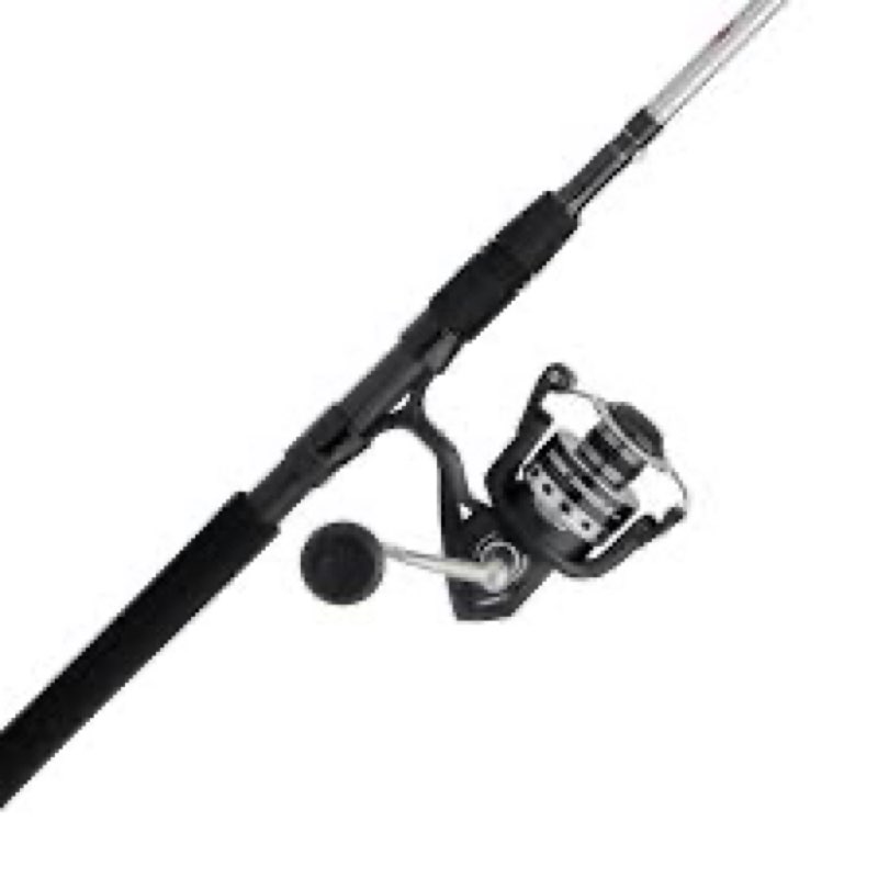 PENN 7’ Pursuit IV 2-Piece Fishing Rod and Reel (Size 4000) Inshore Spinning Combos, 7’, 1 Graphite 