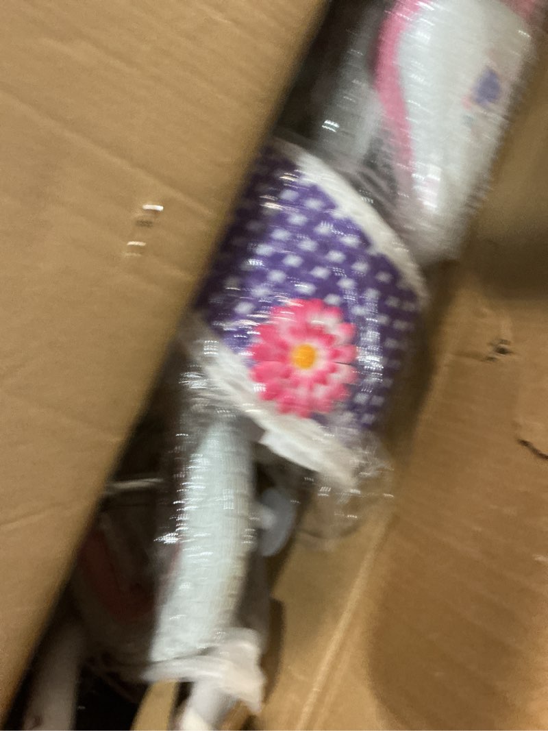 Condition photo showing Good Condition for joystar angel girls bike for toddlers and kids ages 2-13 years old, 12 14 16 18 20 inch kids bike with training wheels & basket, 20 24 inch girls bicycle with handbrake & kickstand purple 12 inch with training wheels