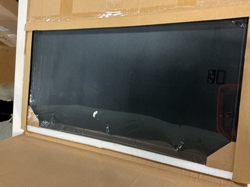 Condition photo showing Good Condition for americanflat 24x24 picture frame with polished plexiglass - use as 20x20 frame with mat or display 24x24 photo without mat - hudson collection - wide square frames for wall display - black black 24x24