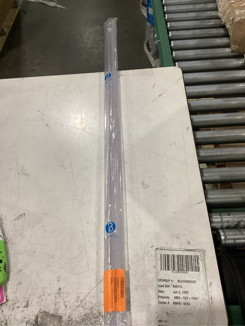 Condition photo showing New/Like New for 2-pack butecare frameless shower door bottom seal for glass doors – stop shower leaks and create a water barrier (1/2” x 39”) bottom sweep -1/2''