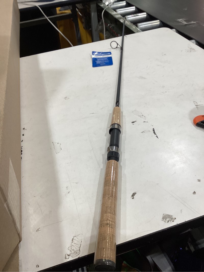 Condition photo showing As Is for kastking rekon saltwater spinning rod, kastflex im6 carbon graphite blank, zirconium ceramic guides, graphite locking reel seat, oversized drop shot hook keeper, 2-piece pts, saltwater fishing spin- 7'0''- m - fast- 2pcs