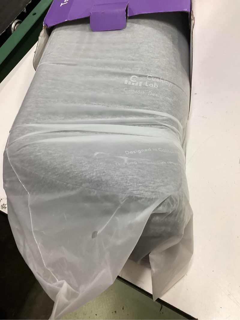 Condition photo showing Good Condition for c cushion lab patented pressure relief seat cushion for long sitting hours on office/home chair, car, wheelchair - extra-dense memory foam for hip, tailbone, coccyx, sciatica - light grey gray