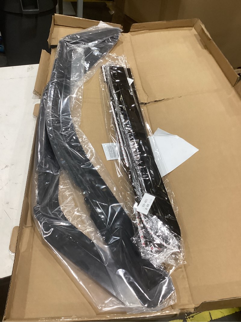 Condition photo showing Good Condition for in-channel rain guards for 2017-2022 f250 f350 f450 f550 super duty crew cab, window visor shields vent deflector shade wind dark smoke 2018 2019 2020 2021, tape-on inside-mount, 4pcs for 2017-2022 | f250 f350 f450 f550 super duty crew cab | in-channel
