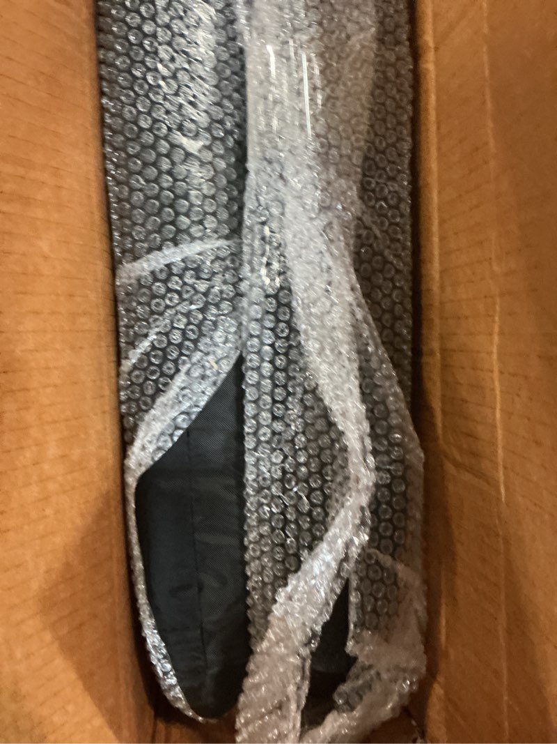 Condition photo showing New/Like New for sportneer stadium seats with back support: 2.5'' thick comfy cushion 6 adjustable angle bleacher seat with armrest - 2 large pockets, 2 cup holders stadium chair for sport events concerts parks black, 2 pack extra wide - 24"
