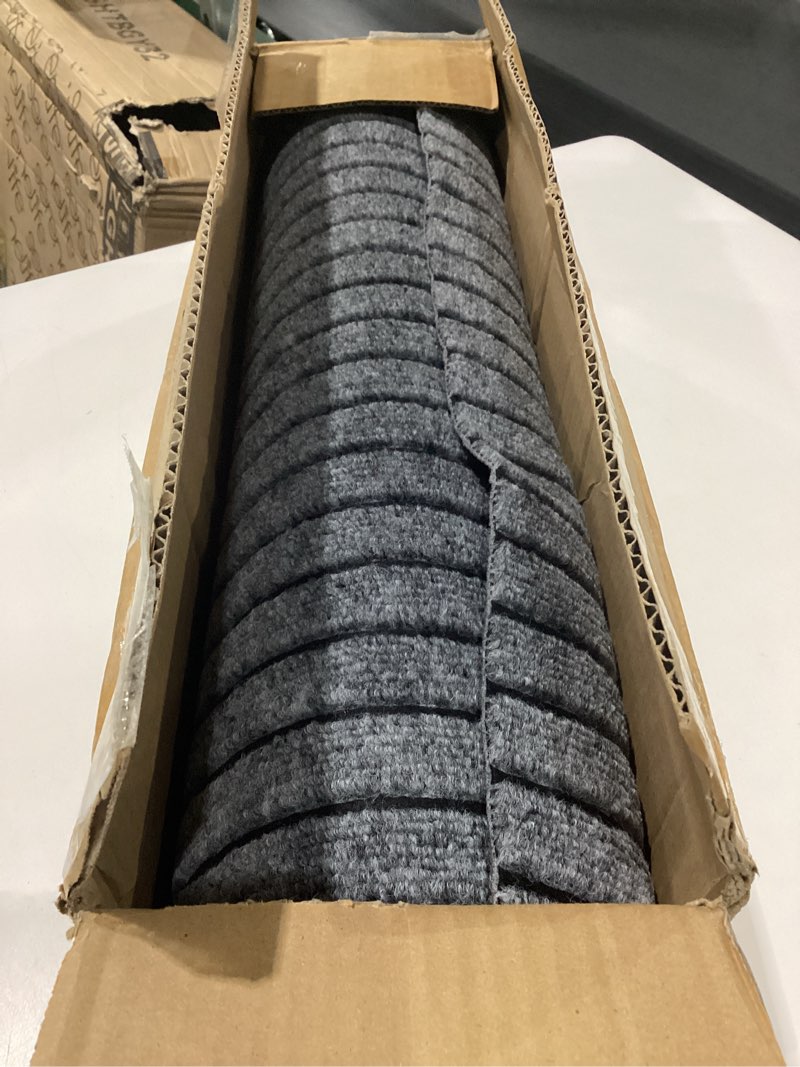 Condition photo showing Good Condition for Outdoor/Indoor 2ft x 6ft Runner Rug, Hallway Custom Sizes Non-Slip Rubber Backing Area Runner Rugs Waterproof Carpet Rugs for Kitchen Entryway Balcony Garage Stair Laundry