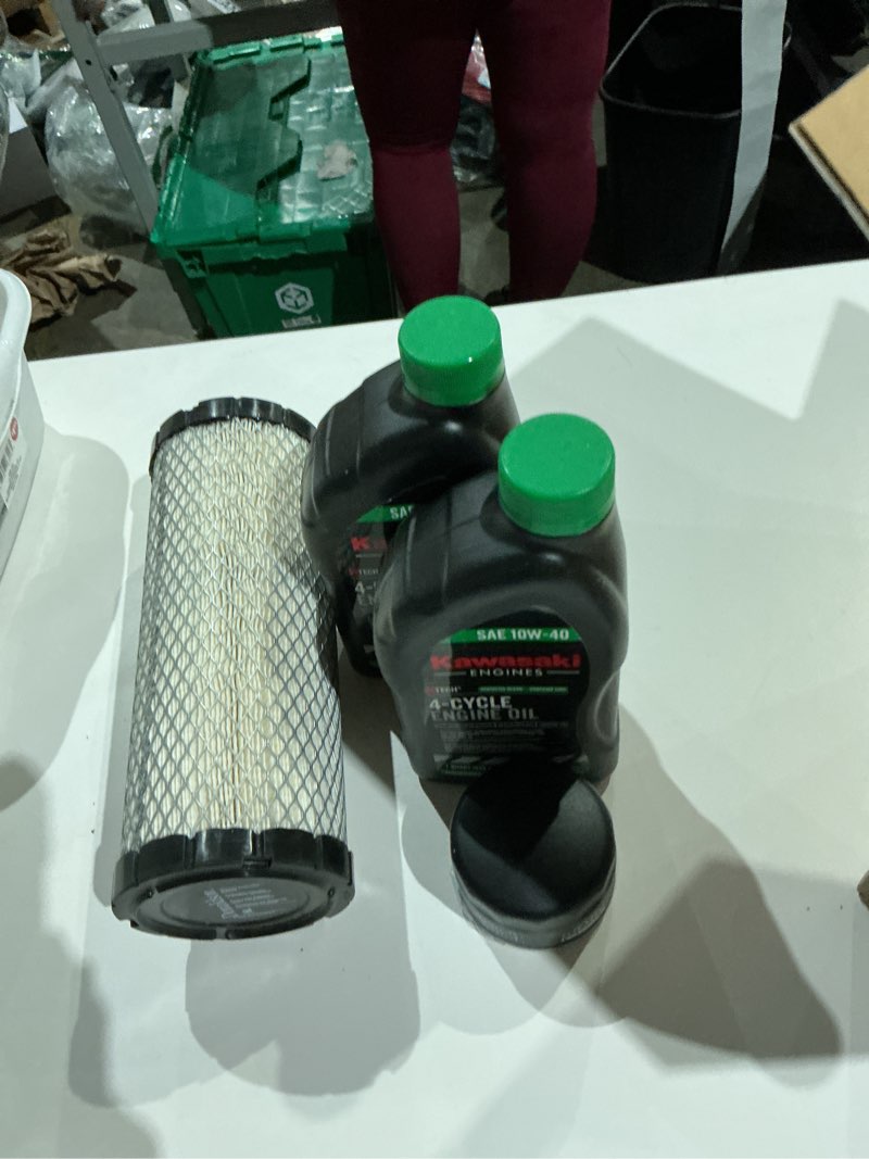 Condition photo showing As Is for kawasaki genuine 99969-6529 tune up kit fits fx921v fx1000v 10w40 oem