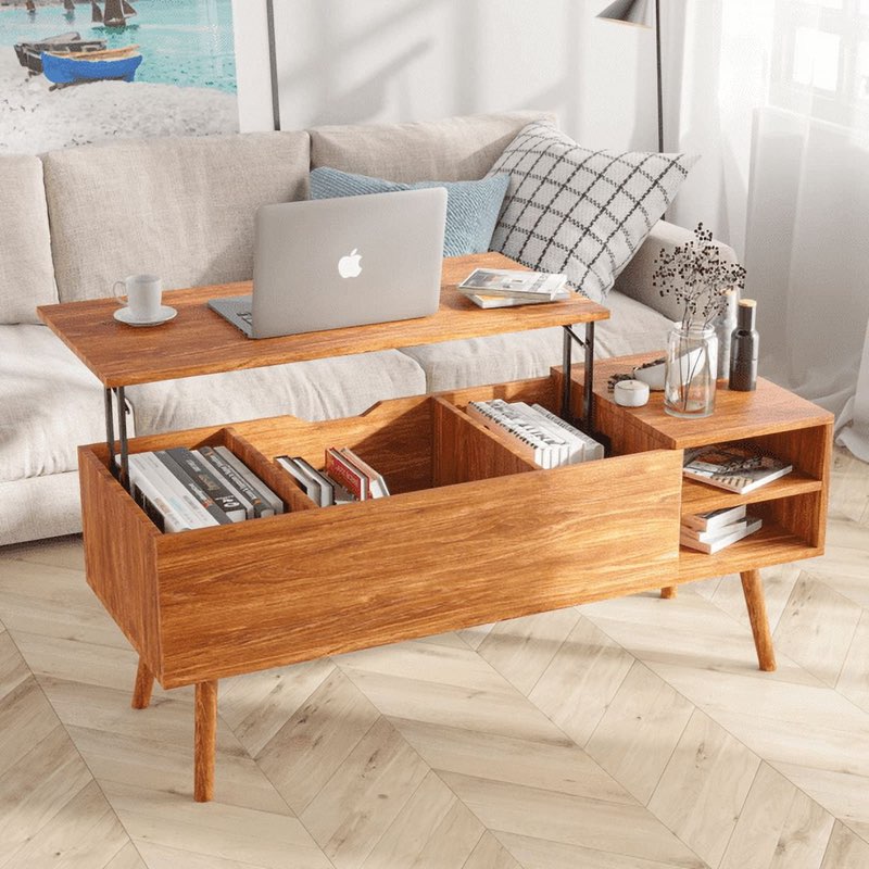 Lift Top Coffee Table With Storage