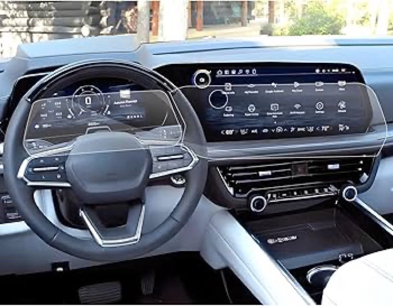 LUWU 2025 Tahoe Suburban Screen Protector for 2025 Chevrolet Tahoe Suburban Accessories 2025 Chevy T