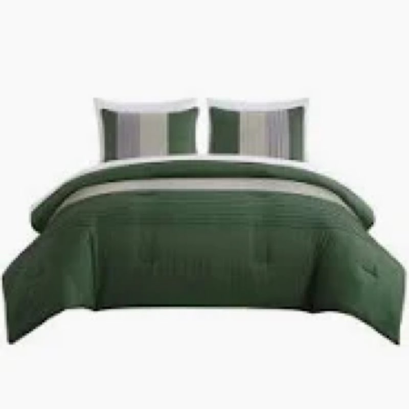 Chezmoi Collection Briar 7-Piece Queen Bed in a Bag - All Season Lightweight Microfiber Comforter Se