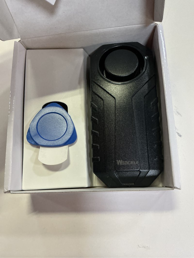 Condition photo showing New/Like New for Wsdcam 113dB Bike Alarm Wireless Vibration Motion Sensor Waterproof Motorcycle Alarm with Remote