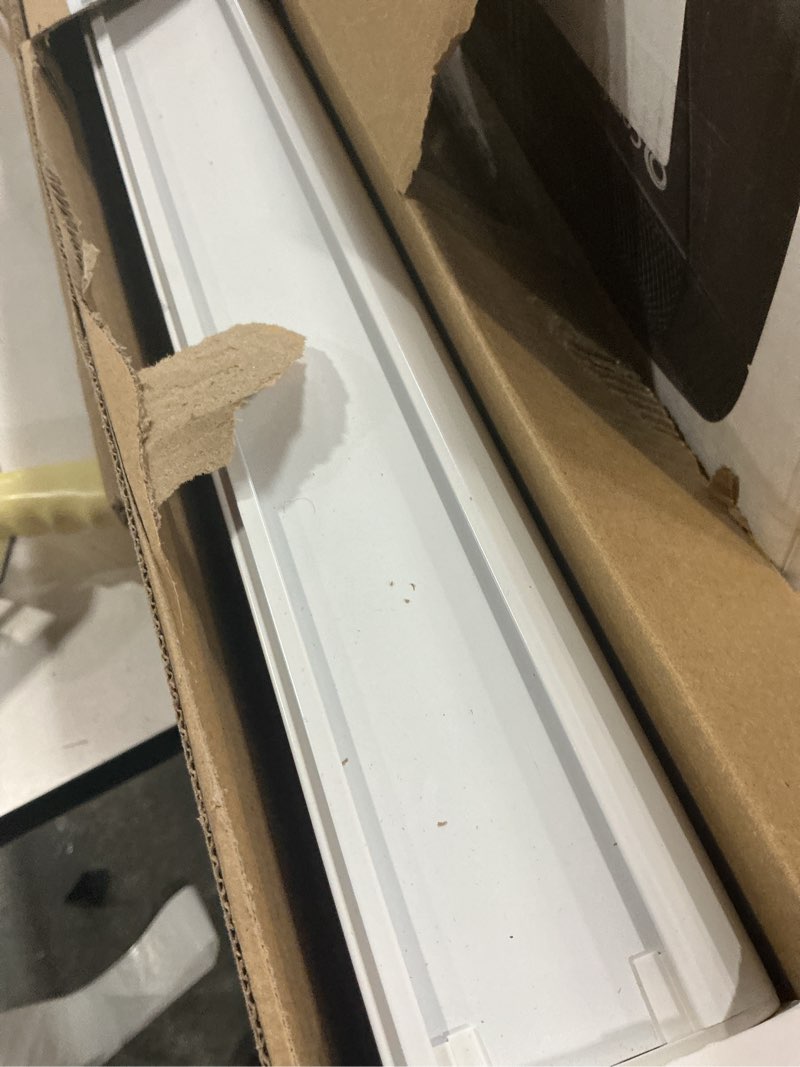 Condition photo showing Good Condition for ChrisDowa Cordless Blackout Roller Shades for Windows, Striped Free-Stop Window Blinds with Privacy, Thermal Insulated Window Shades for Home, Office and Door. White, 33" W x 72" H 33"W x 72"H White